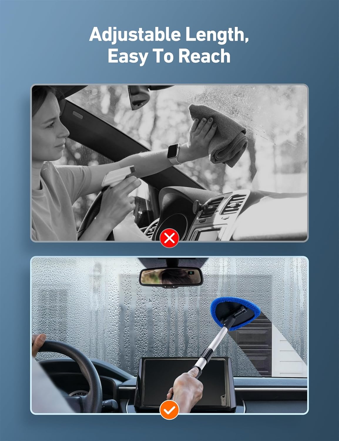 Premium Windshield Cleaner Kit™